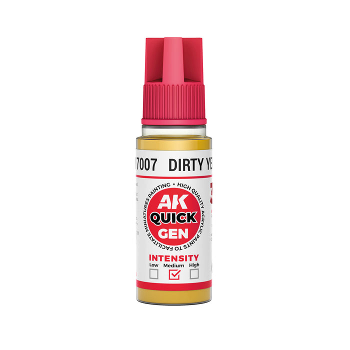 AK Interactive Quick Gen - Dirty Yellow - 18ml