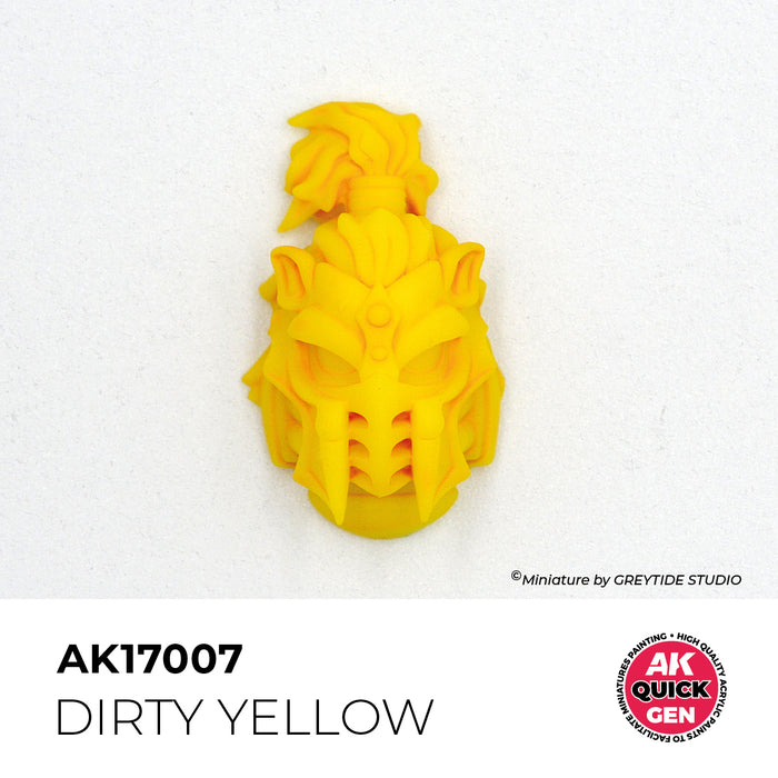 AK Interactive Quick Gen - Dirty Yellow - 18ml
