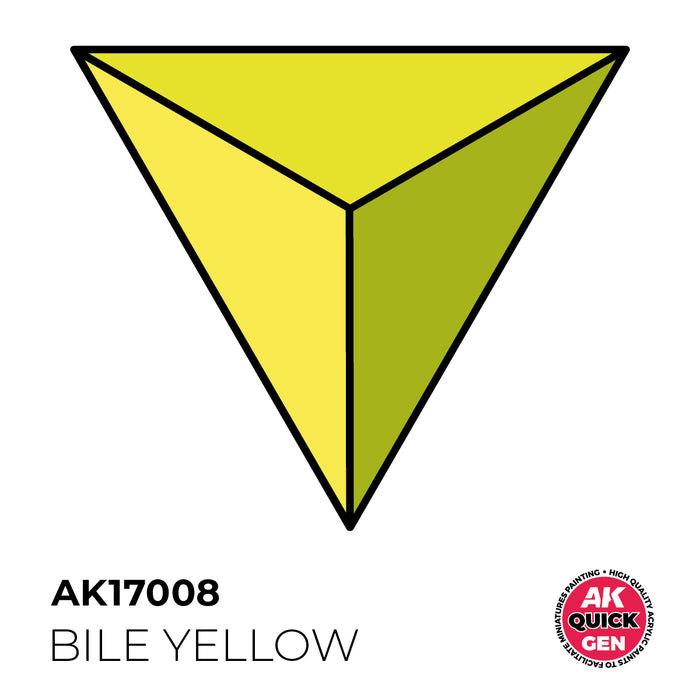 AK Interactive Quick Gen - Bile Yellow - 18ml