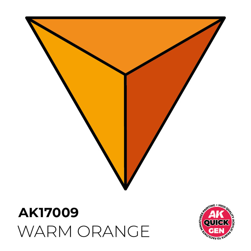AK Interactive Quick Gen - Warm Orange - 18ml