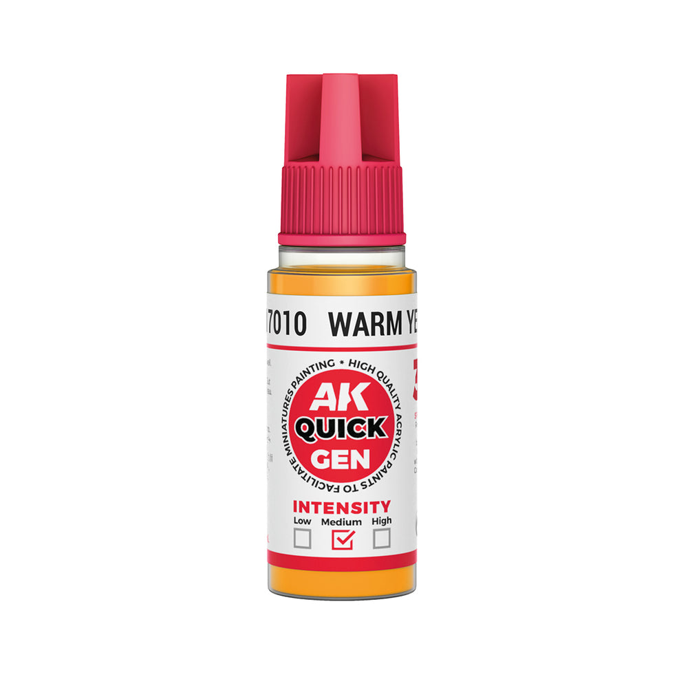 AK Interactive Quick Gen - Warm Yellow - 18ml