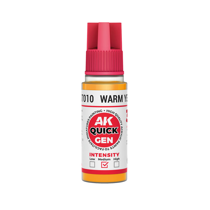 AK Interactive Quick Gen - Warm Yellow - 18ml