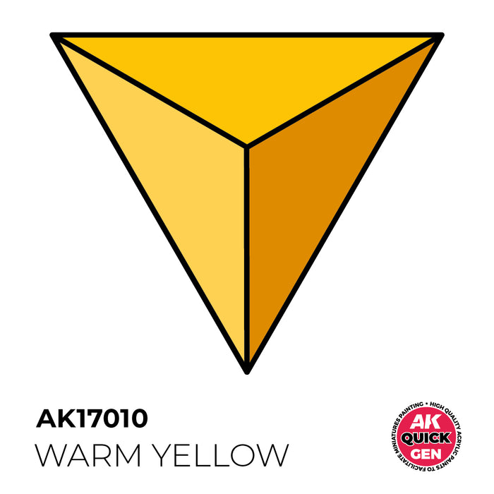 AK Interactive Quick Gen - Warm Yellow - 18ml