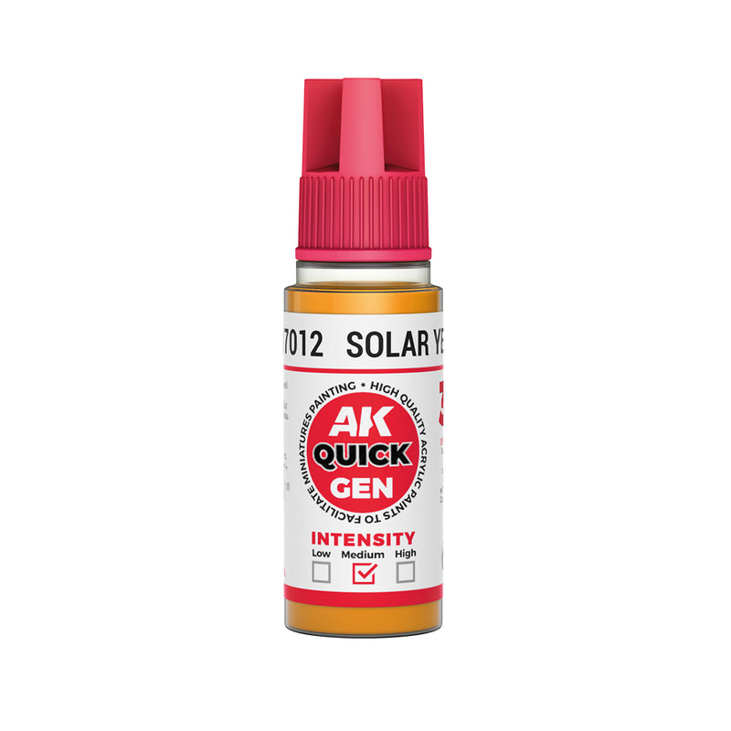 AK Interactive Quick Gen - Solar Yellow - 18ml