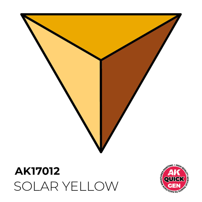 AK Interactive Quick Gen - Solar Yellow - 18ml