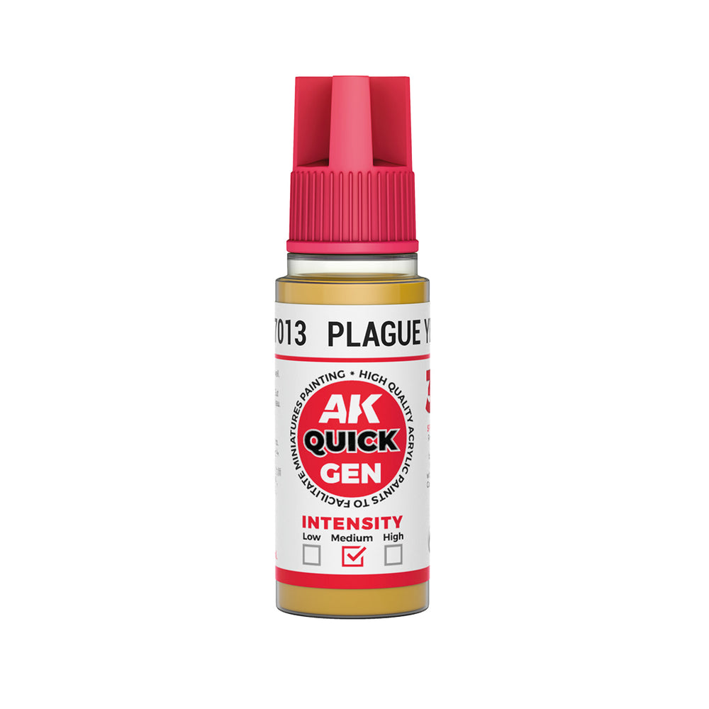 AK Interactive Quick Gen - Plague Yellow - 18ml