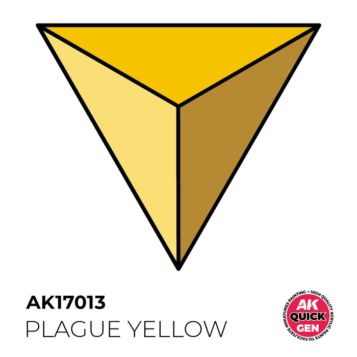 AK Interactive Quick Gen - Plague Yellow - 18ml