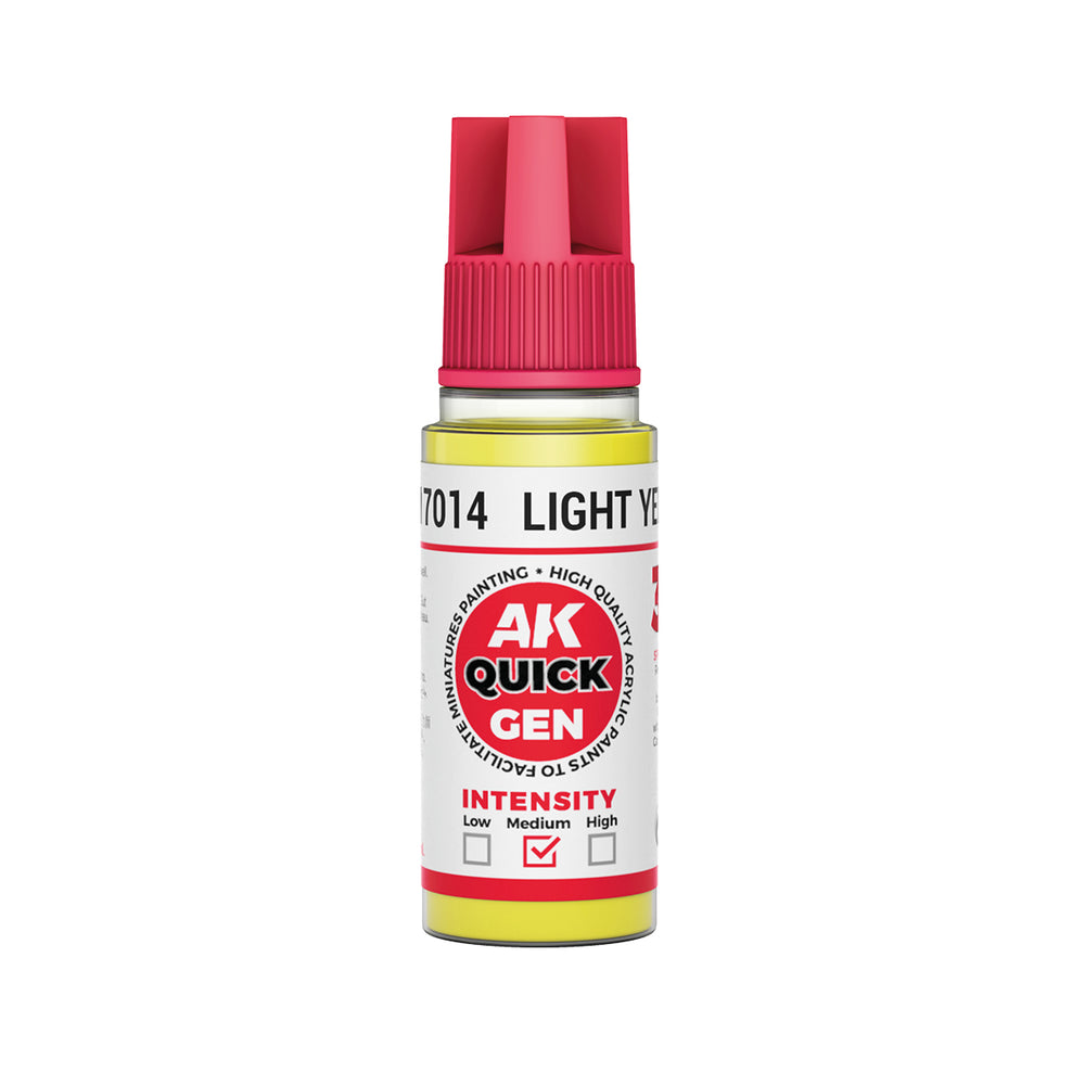 AK Interactive Quick Gen - Light Yellow - 18ml