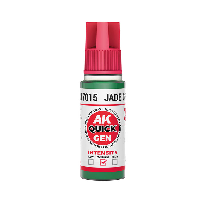 AK Interactive Quick Gen - Jade Green - 18ml