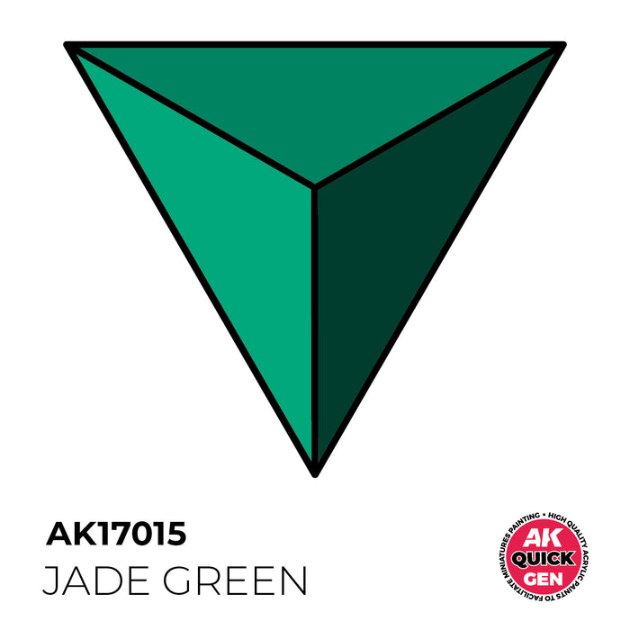 AK Interactive Quick Gen - Jade Green - 18ml