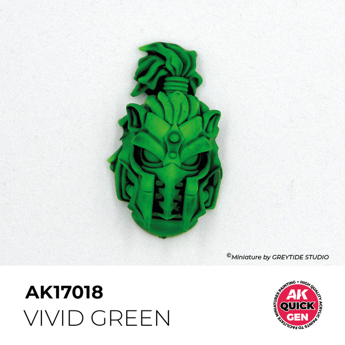 AK Interactive Quick Gen - Vivid Green - 18ml