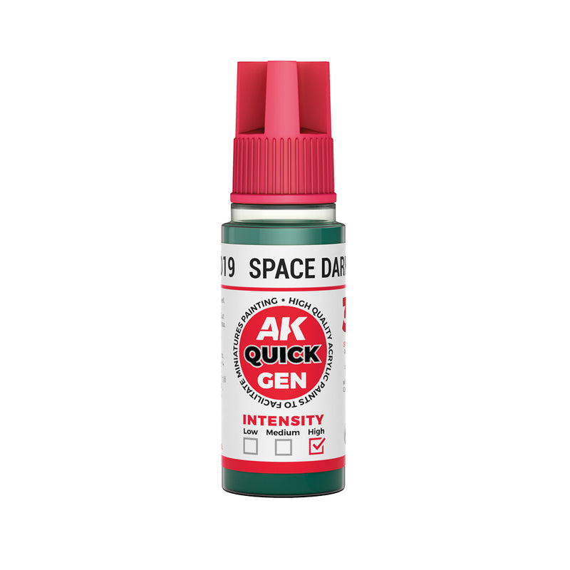 AK Interactive Quick Gen - Space Dark Green - 18ml