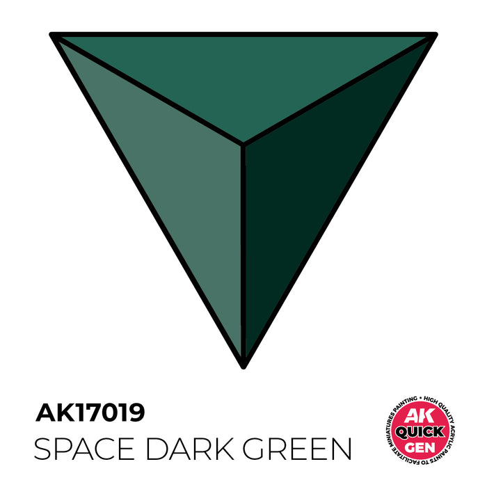 AK Interactive Quick Gen - Space Dark Green - 18ml