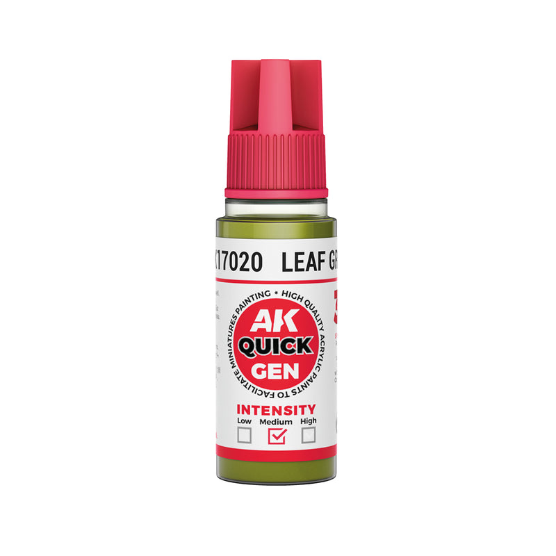AK Interactive Quick Gen - Leaf Green - 18ml