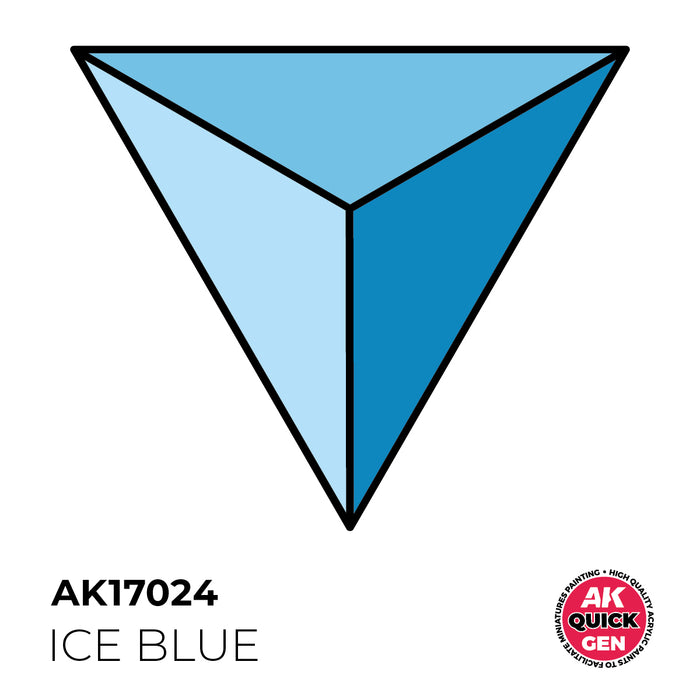 AK Interactive Quick Gen - Ice Blue - 18ml
