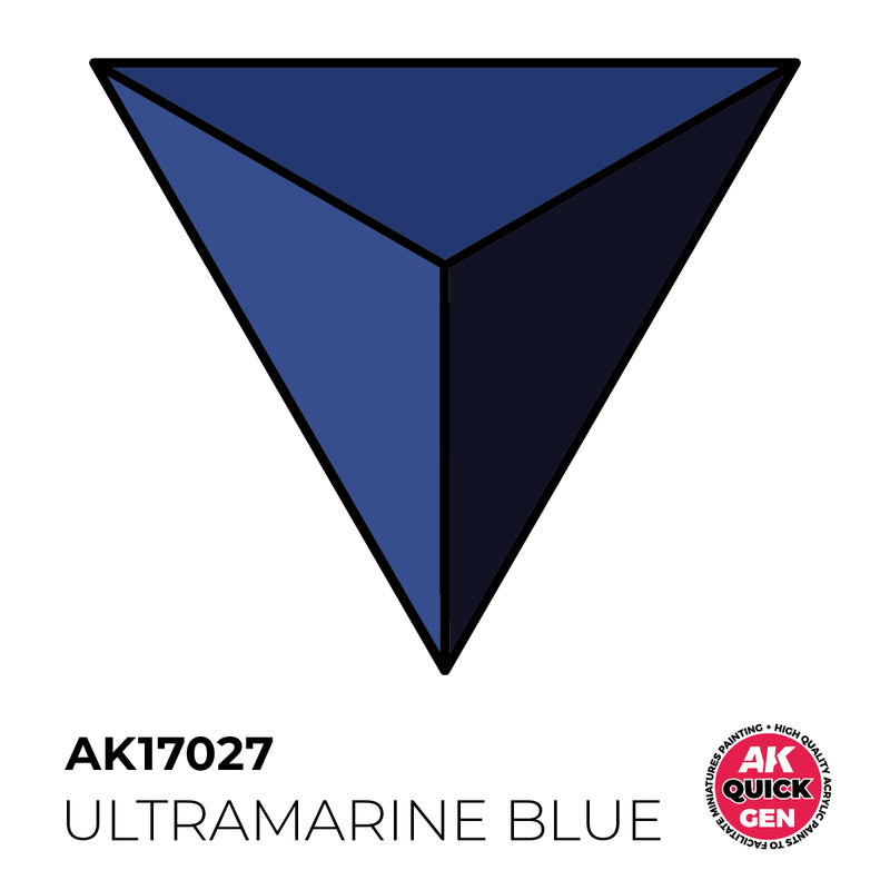 AK Interactive Quick Gen - Ultramarine Blue - 18ml
