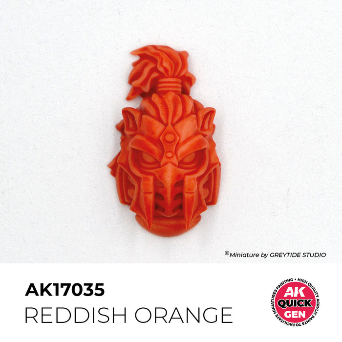 AK Interactive Quick Gen - Reddish Orange - 18ml