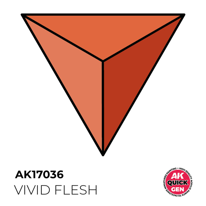 AK Interactive Quick Gen - Vivid Flesh - 18ml