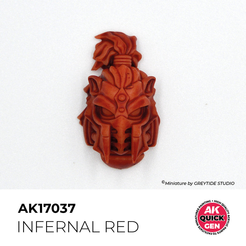 AK Interactive Quick Gen - Infernal Red - 18ml