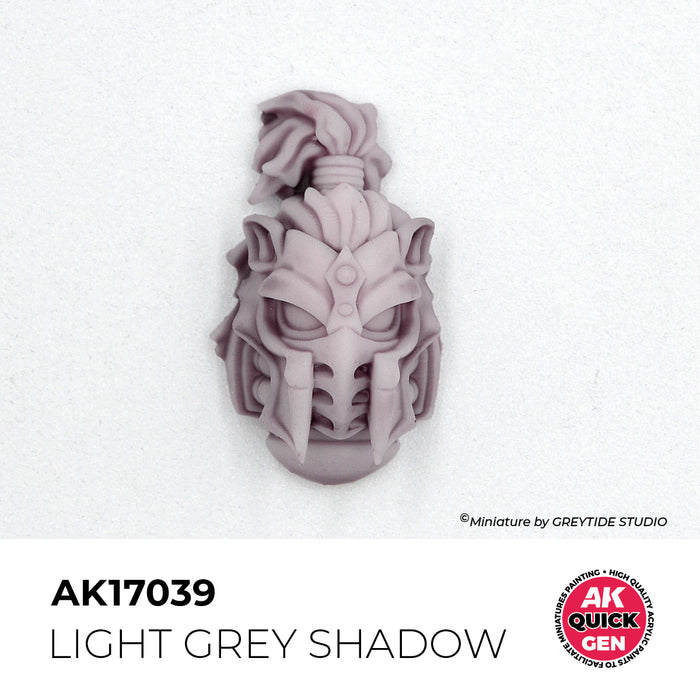 AK Interactive Quick Gen - Light Grey Shadow - 18ml
