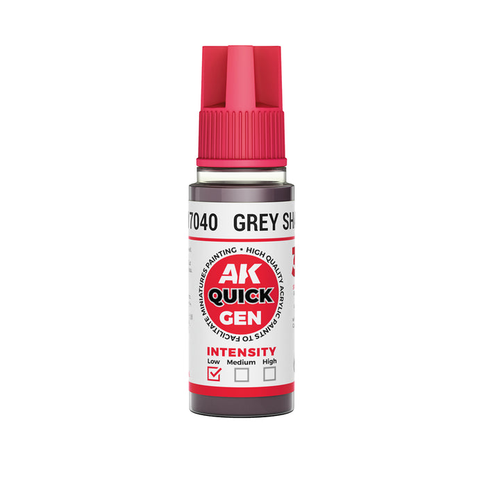 AK Interactive Quick Gen - Grey Shadow - 18ml