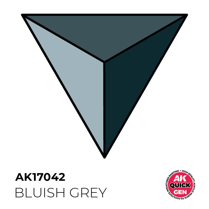 AK Interactive Quick Gen - Bluish Grey - 18ml