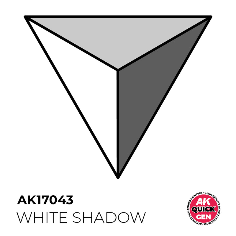AK Interactive Quick Gen - White Shadow - 18ml