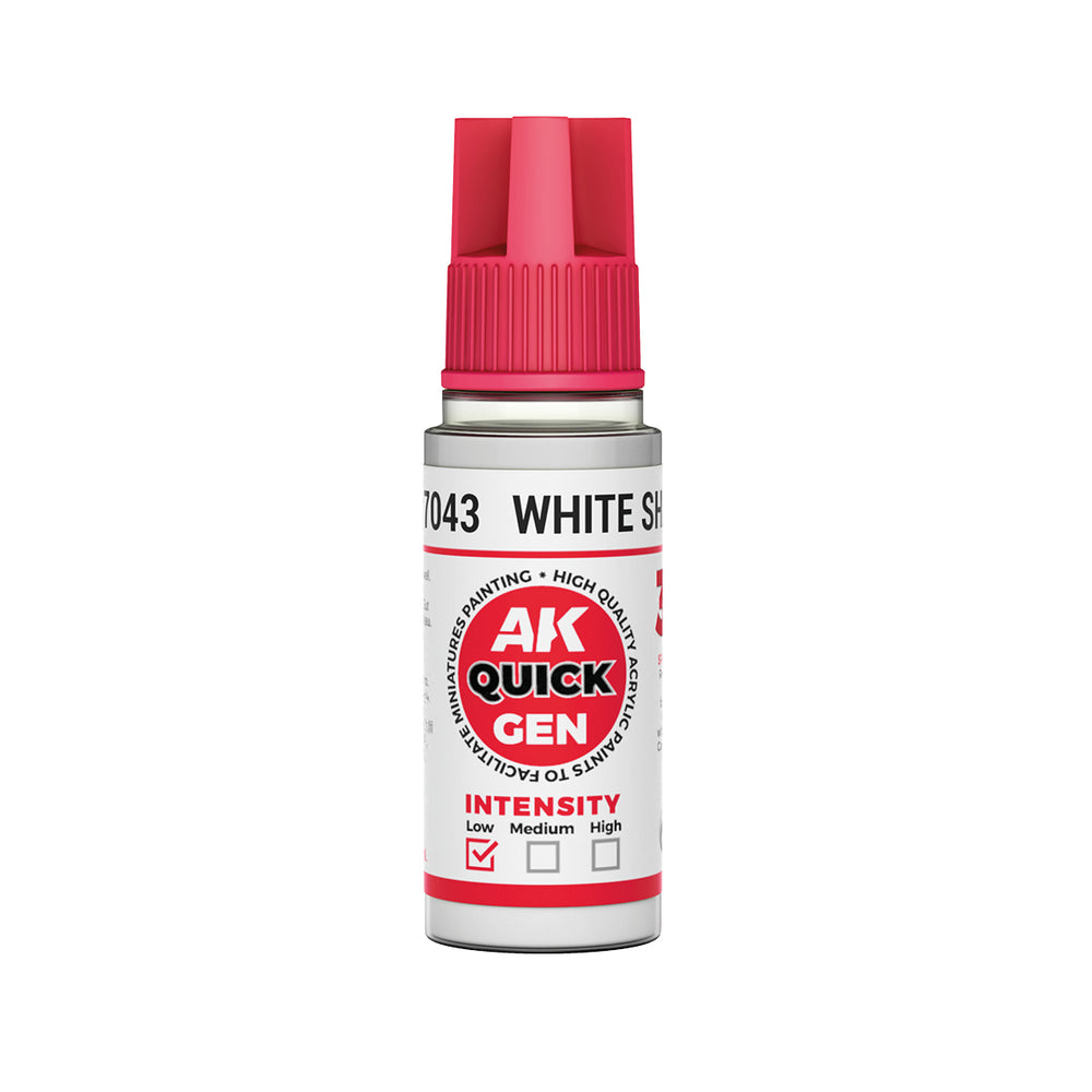 AK Interactive Quick Gen - White Shadow - 18ml