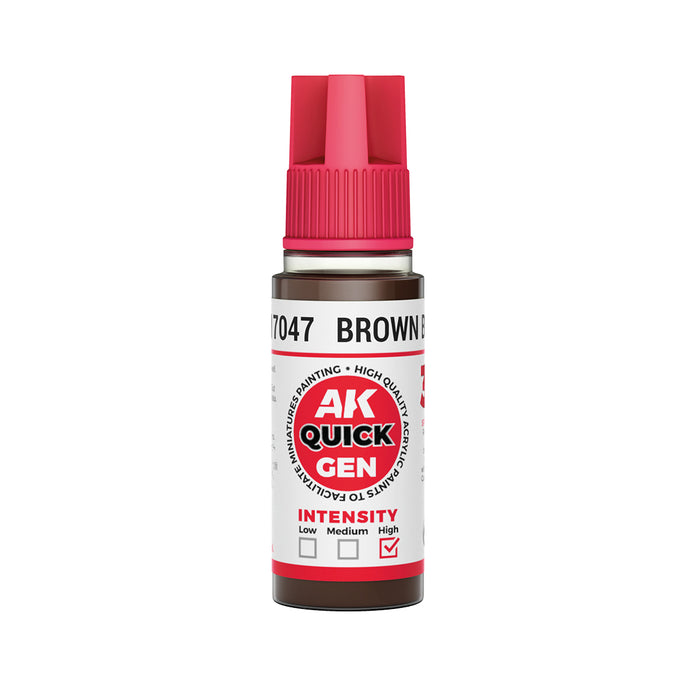 AK Interactive Quick Gen - Brown Black - 18ml
