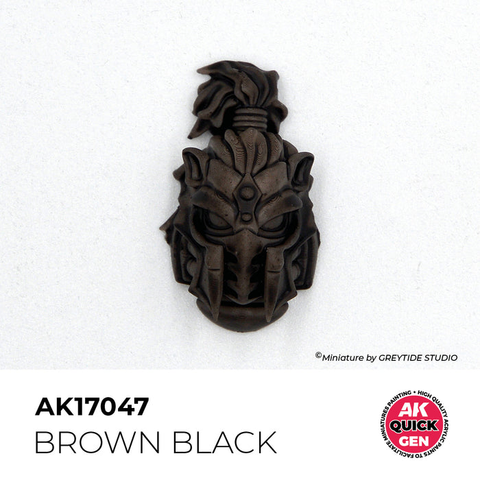 AK Interactive Quick Gen - Brown Black - 18ml