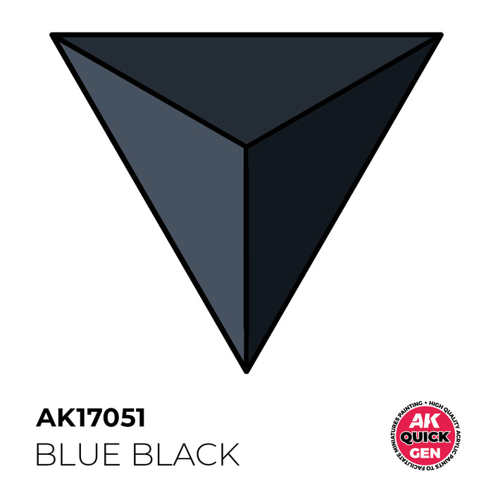 AK Interactive Quick Gen - Blue Black - 18ml