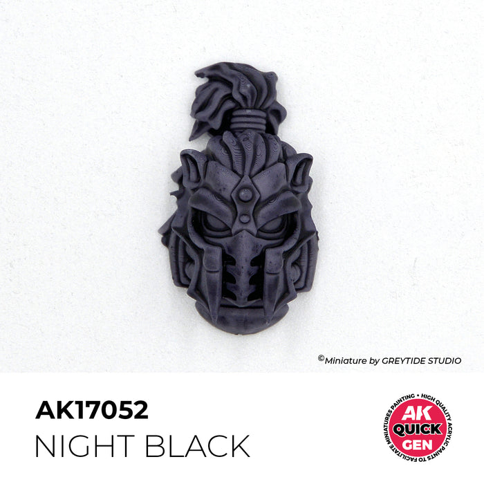 AK Interactive Quick Gen - Night Black - 18ml