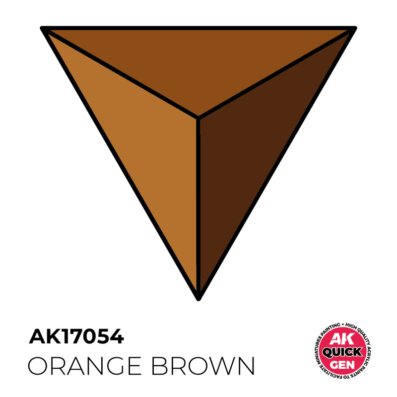 AK Interactive Quick Gen - Orange Brown - 18ml