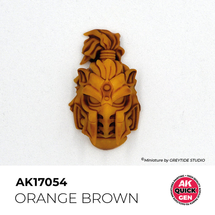 AK Interactive Quick Gen - Orange Brown - 18ml