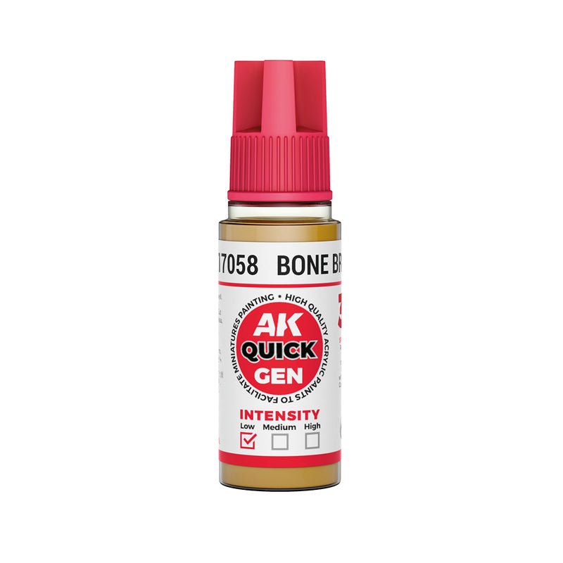 AK Interactive Quick Gen - Bone Brown - 18ml