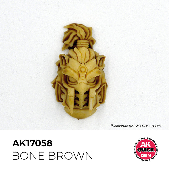 AK Interactive Quick Gen - Bone Brown - 18ml