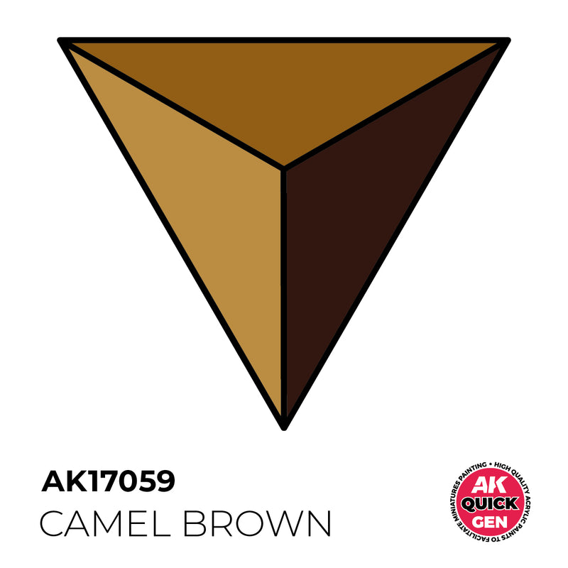 AK Interactive Quick Gen - Camel Brown - 18ml