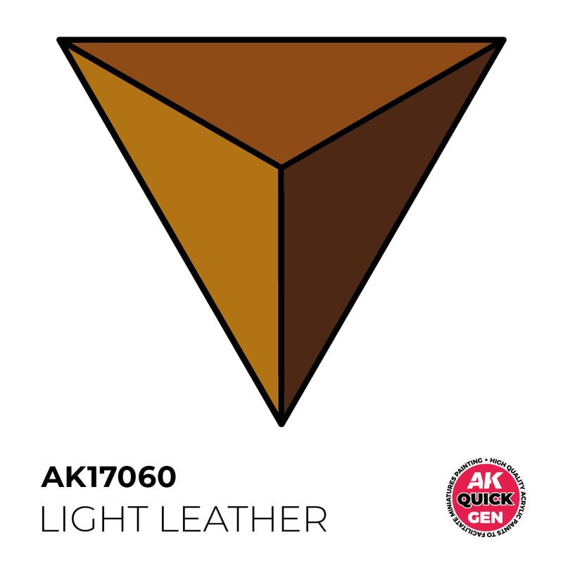 AK Interactive Quick Gen - Light Leather - 18ml