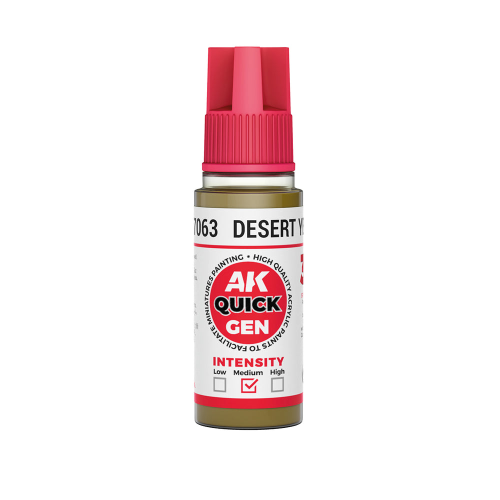 AK Interactive Quick Gen - Desert Yellow - 18ml