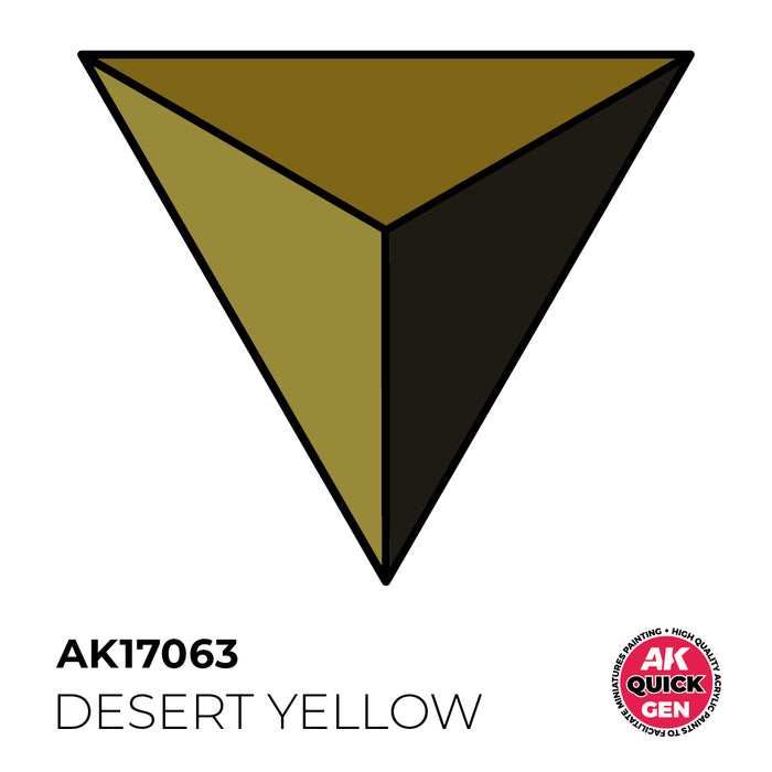 AK Interactive Quick Gen - Desert Yellow - 18ml