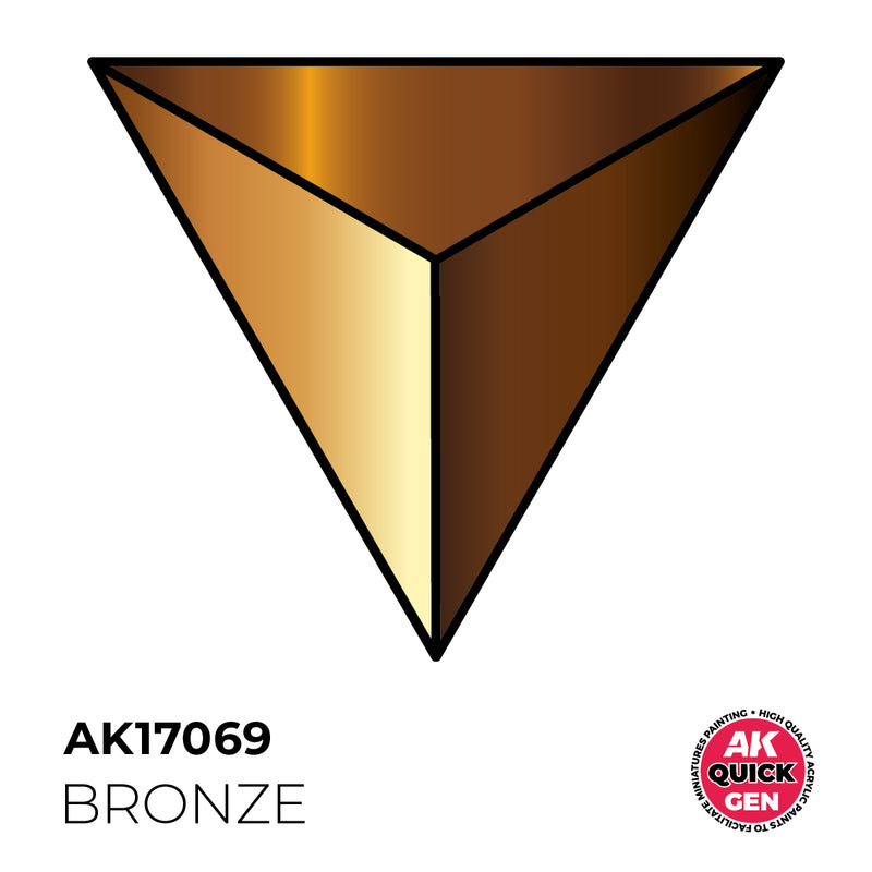 AK Interactive Quick Gen - Bronze - 18ml