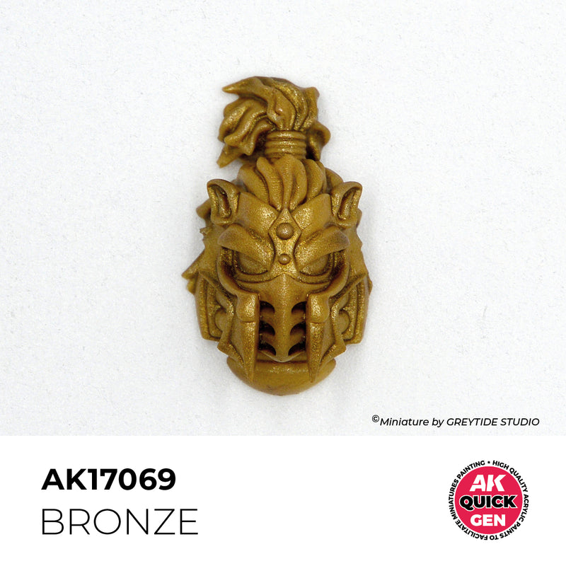 AK Interactive Quick Gen - Bronze - 18ml