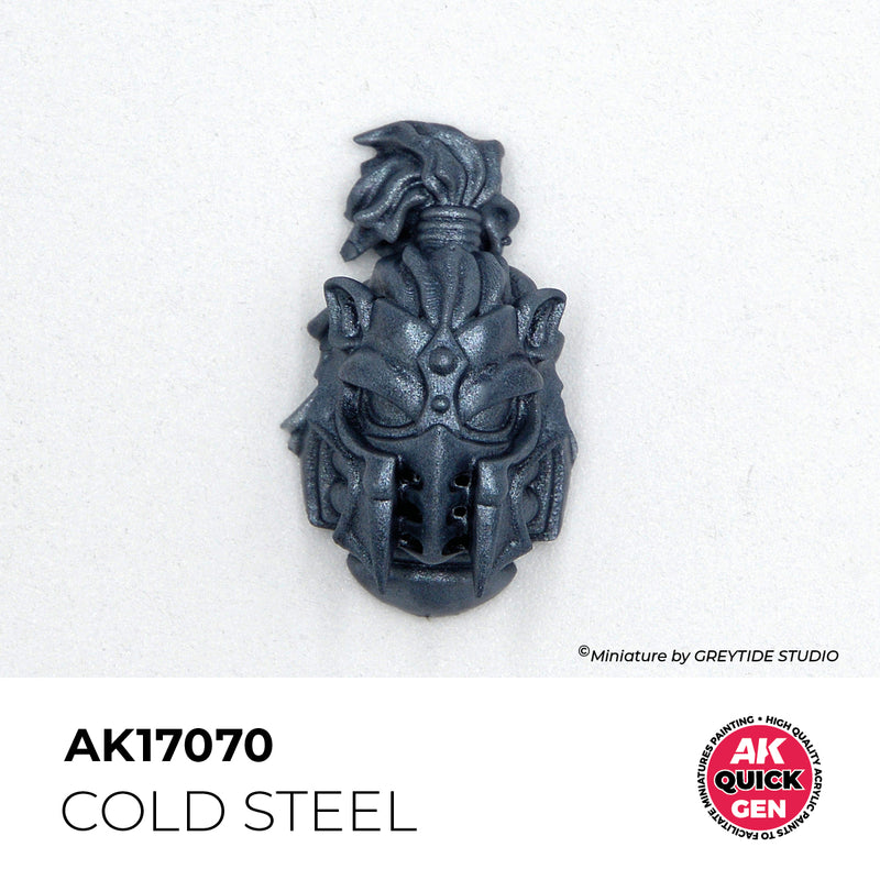 AK Interactive Quick Gen - Cold Steel - 18ml