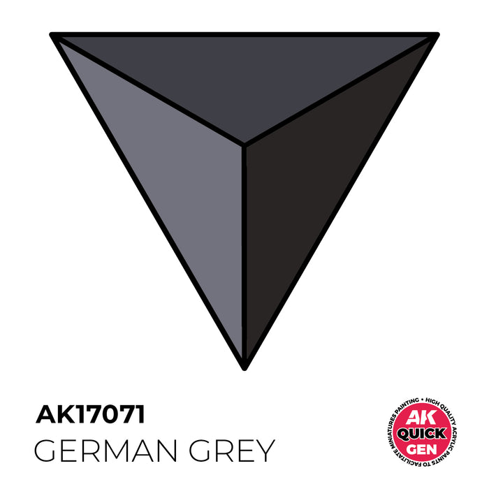AK Interactive Quick Gen - German Grey - 18ml