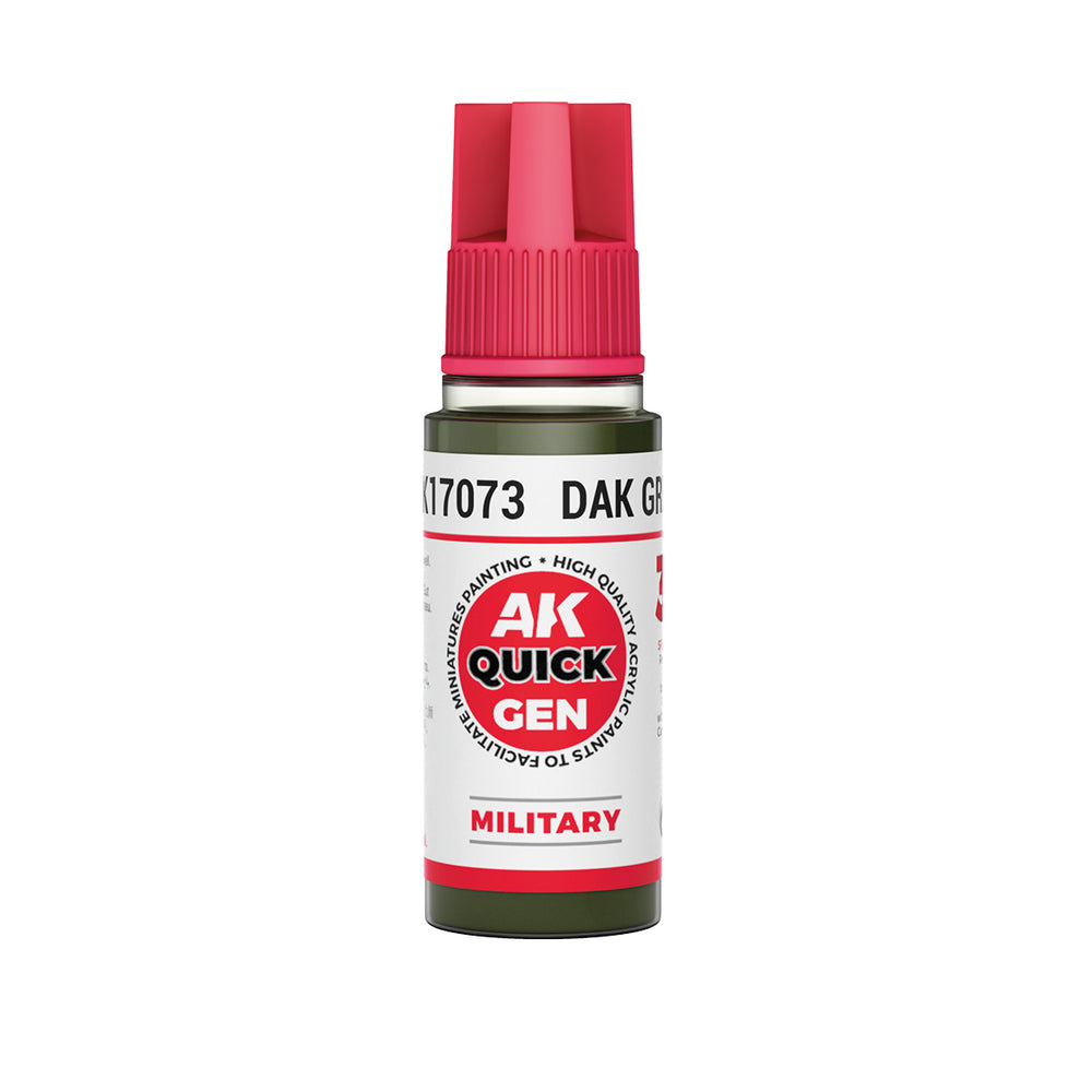 AK Interactive Quick Gen - Dak Green - 18ml