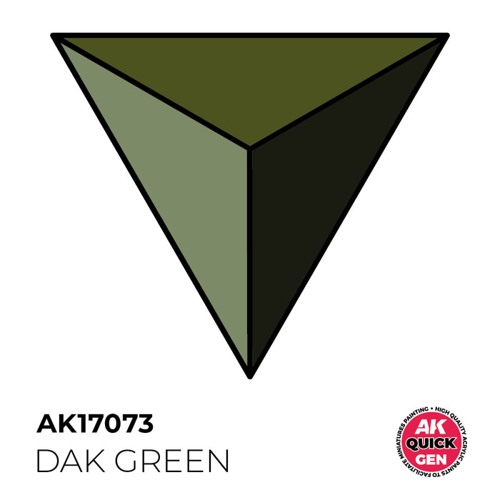 AK Interactive Quick Gen - Dak Green - 18ml