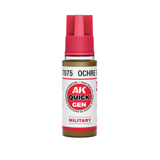 AK Interactive Quick Gen - Ochre Green - 18ml