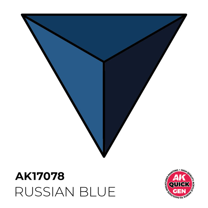 AK Interactive Quick Gen - Russian Blue - 18ml