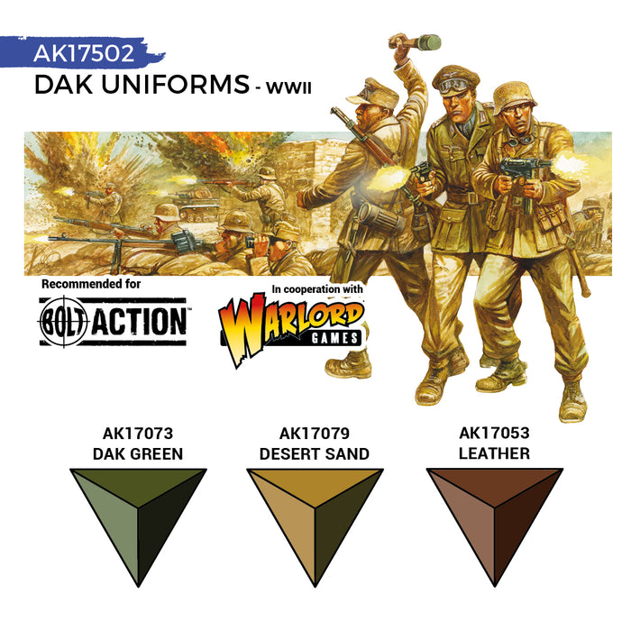 AK Interactive Quick Gen Set - DAK Uniforms