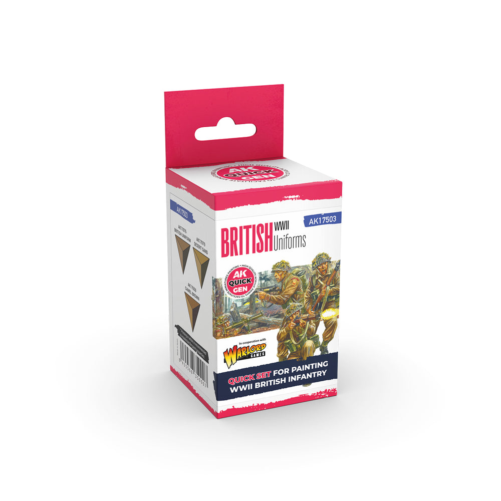 AK Interactive Quick Gen Set - British Uniforms